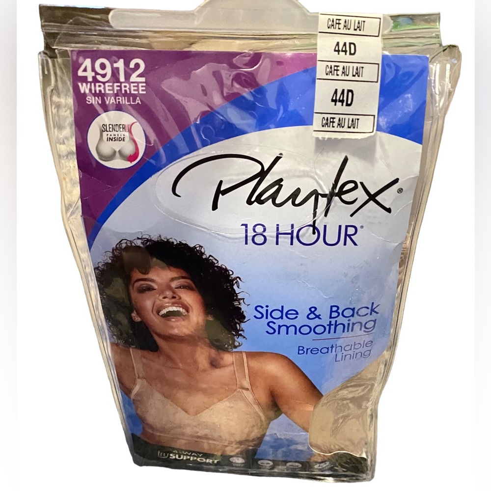 Set of 2 Playtex side & back smoothing bra